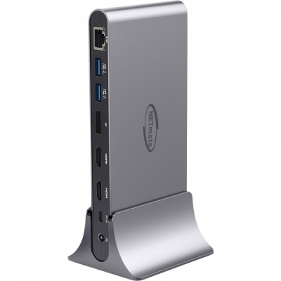 강원전자 넷메이트 USB Type C 올인원 도킹 스테이션
