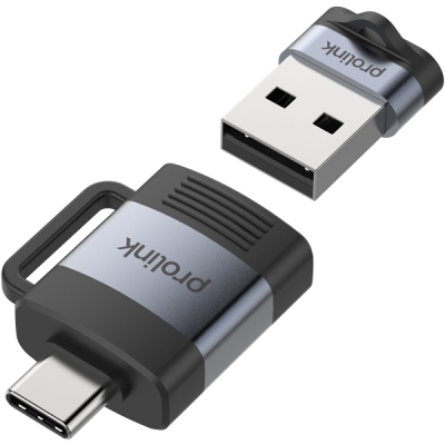 PROLINK PF023 USB Type C 2 in 1 젠더