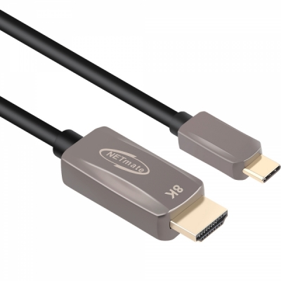 강원전자 넷메이트 NM-TCH01 USB Type C to 8K HDMI 컨버터(1m)