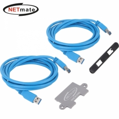 NETmate NM-MAB01 모니터 거치대 USB 판넬 (NM-MA13 전용)