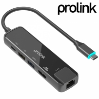 프로링크 USB3.0 Type C 5 in 1 멀티 허브