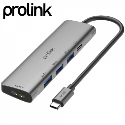 프로링크 USB3.0 Type C 5 in 1 멀티 허브
