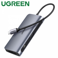 Ugreen U-40873 USB3.0 Type C 9 in 1 멀티 허브