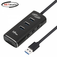 강원전자 넷메이트 NM-UBA304 USB3.1 5 in 1 멀티 허브