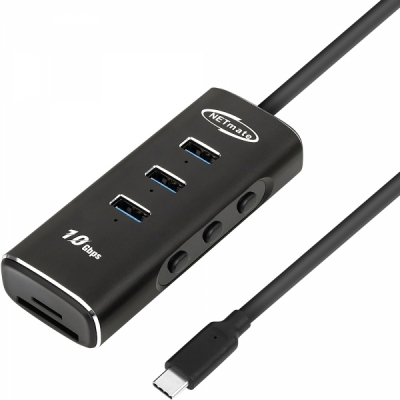 강원전자 넷메이트 NM-UBC302 USB3.1 Type C 5 in 1 멀티 허브