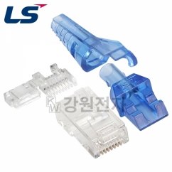 LS전선 CAT.6 UTP 연선 RJ-45 턴부트 플러그(100개)