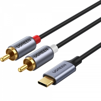 유그린 U-20193 USB Type C to 2RCA Audio(HiFi DAC) 컨버터