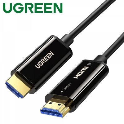 유그린 U-80406 HDMI2.1 Hybrid AOC 케이블 10m