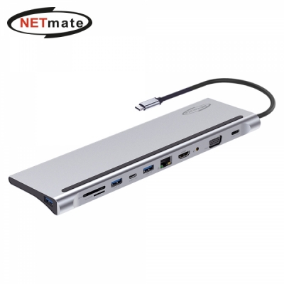 강원전자 넷메이트 USB Type C 올인원 도킹 스테이션