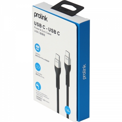 프로링크 USB C타입 5A 100W 고속충전 케이블 1.8m