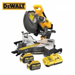 디월트 DCS781X2-KR 60V MAX 충전 305mm 슬라이딩 각도절단기 세트(3.0Ah 2팩, 톱날포함)