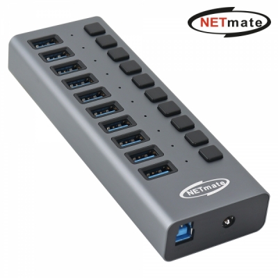 강원전자 넷메이트 USB3.0 10포트 허브