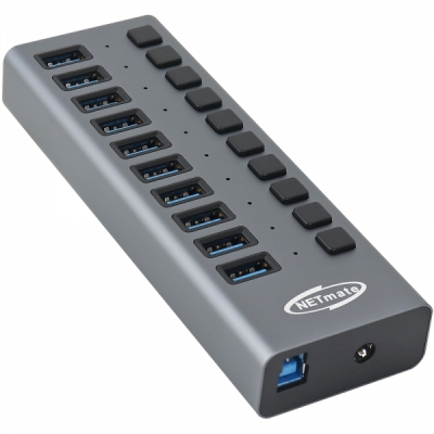 강원전자 넷메이트 USB3.0 10포트 허브