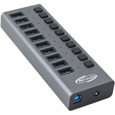 강원전자 넷메이트 NM-UH310 USB3.0 10포트 허브