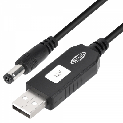 강원전자 넷메이트 NM-UV512 USB 전원 12V 승압 케이블