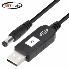 강원전자 넷메이트 USB 전원 9V 승압 케이블