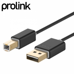 프로링크 USB2.0 AM-BM 케이블 0.5m PF466B-0050