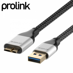 프로링크 USB3.0 AM-MicroB 케이블 0.5m