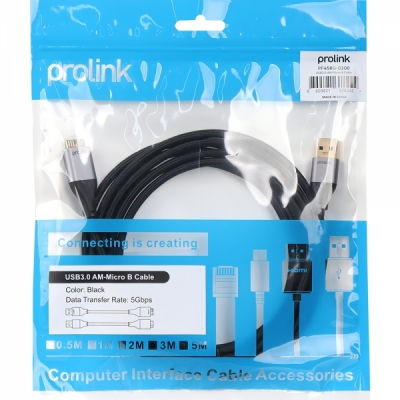 프로링크 USB3.0 AM-MicroB 케이블 3m