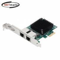 강원전자 넷메이트 NM-SWC08 PCI Express 듀얼 기가비트 랜카드(Intel)(슬림PC겸용)