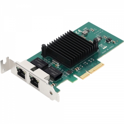 강원전자 넷메이트 PCI Express 듀얼 기가비트 랜카드(Intel)(슬림PC겸용)