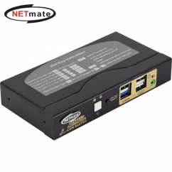 강원전자 넷메이트 4K 60Hz HDMI KVM 2:1 스위치(USB)