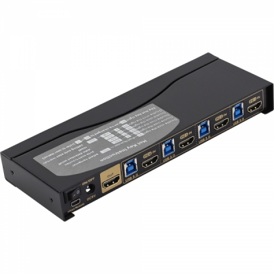 강원전자 넷메이트 4K 60Hz HDMI KVM 4:1 스위치(USB)