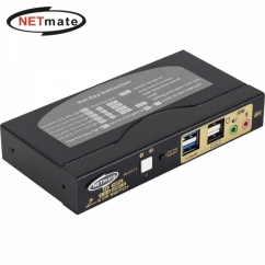 강원전자 넷메이트 8K 60Hz HDMI KVM 2:1 스위치(USB)