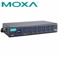 MOXA 산업용 USB3.0 7포트 허브