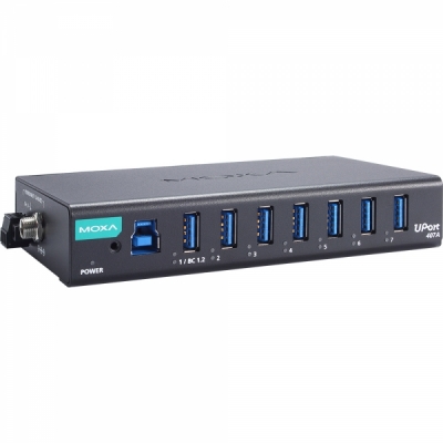 MOXA 산업용 USB3.0 7포트 허브