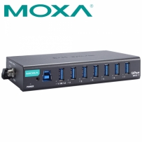 MOXA Uport 407A-T 산업용 USB3.0 7포트 허브(동작온도 -40~85℃)