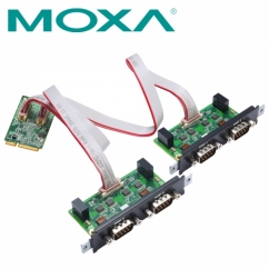MOXA Mini PCI Express 4포트 RS232 아이솔레이션 시리얼카드