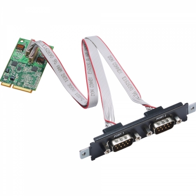 MOXA Mini PCI Express 2포트 RS422/485 시리얼카드