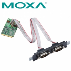 MOXA Mini PCI Express 2포트 RS422/485 시리얼카드