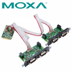 MOXA Mini PCI Express 4포트 RS422/485 아이솔레이션 시리얼카드