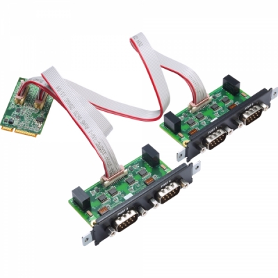 MOXA Mini PCI Express 4포트 RS422/485 아이솔레이션 시리얼카드