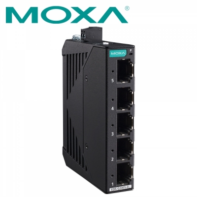MOXA 산업용 5포트 기가비트 스위칭 허브(메탈 하우징)