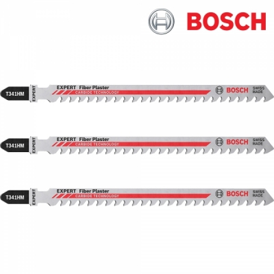 보쉬 EXPERT T 341 HM 강화 플라스틱용 직소날(3개입/2608900564)