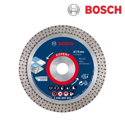 보쉬 EXPERT 76mm 다이아몬드 타일용 절단석(1개입/2608900652)