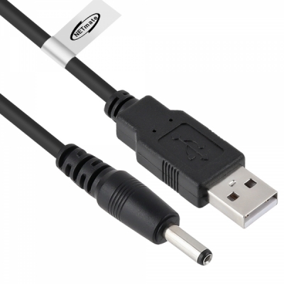 강원전자 넷메이트 NMC-UP1410P5B USB 전원 케이블 1m (3.5x1.4mm/0.5W/블랙)