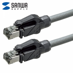 강원전자 산와서플라이 CAT.6A STP 산업용 랜 케이블 3m KB-T6ASTP-03GY