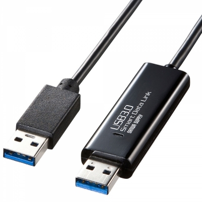 강원전자 산와서플라이 KB-USB-LINK4 USB3.0 KM 데이터 통신 컨버터(키보드/마우스 공유)