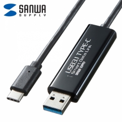강원전자 산와서플라이 KB-USB-LINK5 USB3.1 C타입 KM 데이터 통신 컨버터(키보드/마우스 공유)