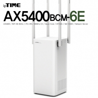 ipTIME(아이피타임) AX5400BCM-6E White 11ax 유무선 공유기