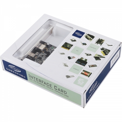 강원전자 넷메이트 USB3.1 Gen2 2포트 PCI Express 카드(슬림PC겸용)