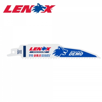 레녹스 LXKR6066R 152mm 6TPI 철거용 바이메탈 컷쏘날(데모울프)