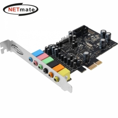 강원전자 넷메이트 NM-SWS71 PCI Express 7.1 사운드 카드(슬림PC겸용)