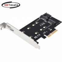 강원전자 넷메이트 NM-SRBM2 NVMe & SATA M.2 SSD PCI Express 카드