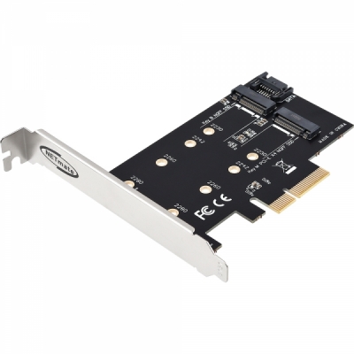강원전자 넷메이트 NVMe & SATA M.2 SSD PCI Express 카드