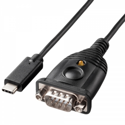 강원전자 산와서플라이 USB C타입 RS232 시리얼컨버터(Prolific/0.4m)